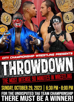 21st CCW City Championship Wrestling Official Flyer/Poster